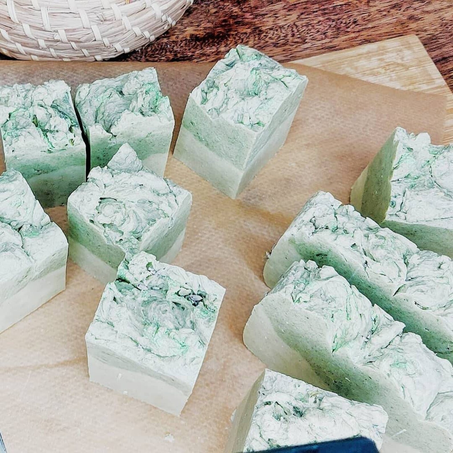 Aloe Vera & Cucumber Spearmint Vegan Soap Handmade Natural Etsy