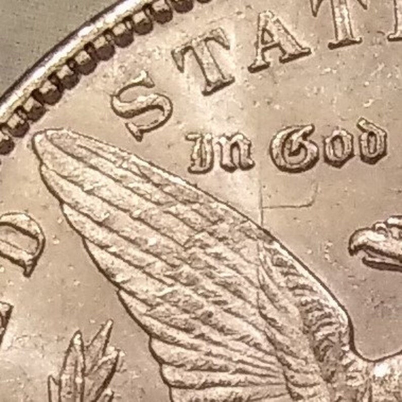 Very Rare 1890 Morgan Silver Dollar