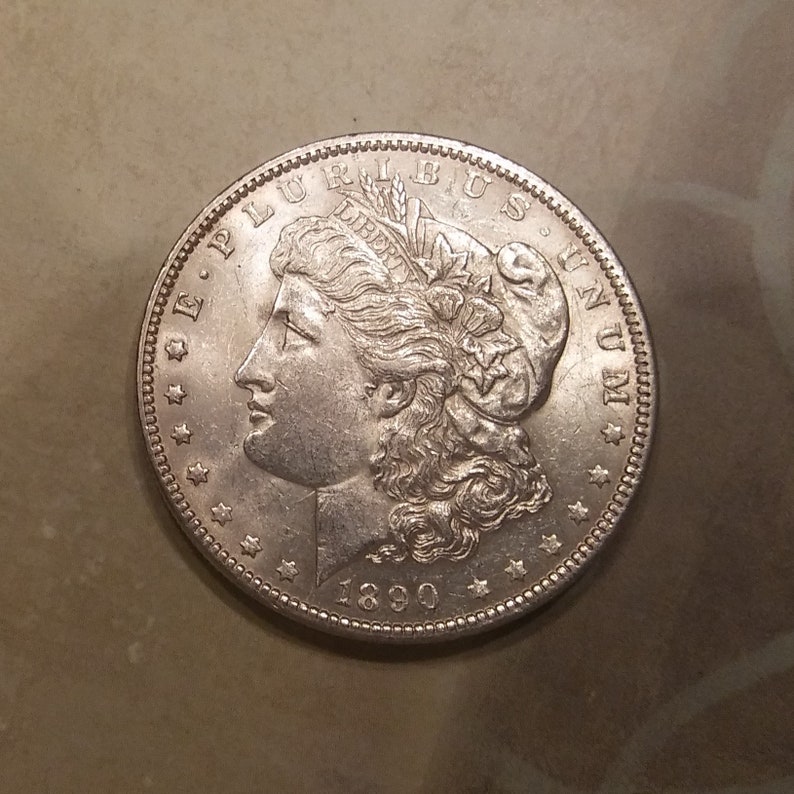 Very Rare 1890 Morgan Silver Dollar