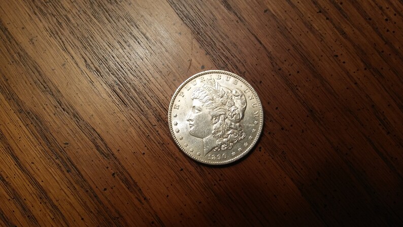 Very Rare 1890 Morgan Silver Dollar