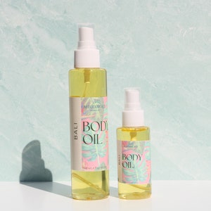 Natural Body Oil Spa Gift Scented Dry Oil Moisturizer After Shower Glow Oil Unique Fragrance Self Care Gift for Her Summer Skin Care