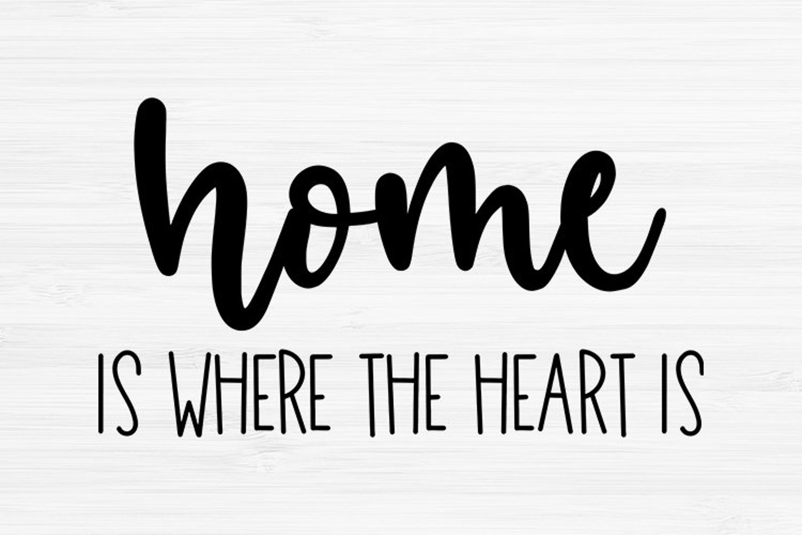 Zuhause ist wo das Herz ist Svg Familie Zitat Svg Haus Svg Etsy