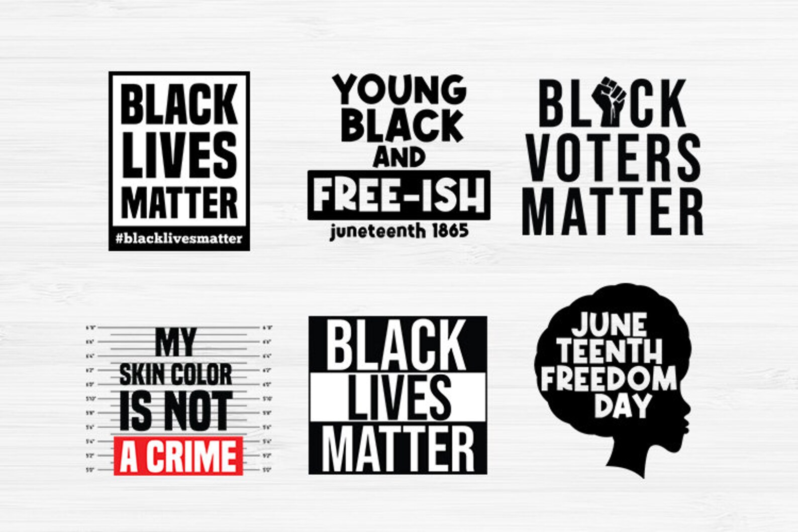 Download Juneteenth Bundle SVG Black History SVG Cricut Files | Etsy