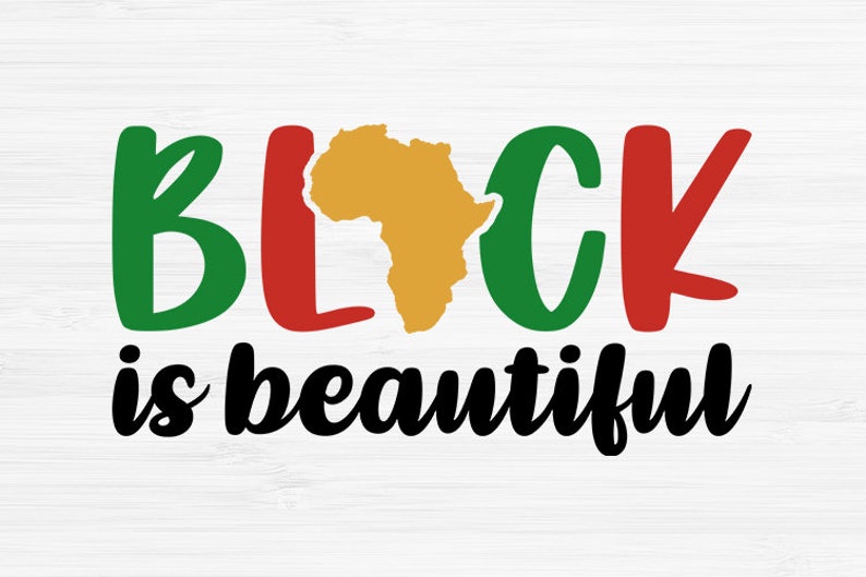 Black History Month SVG Black is Beautiful Etsy