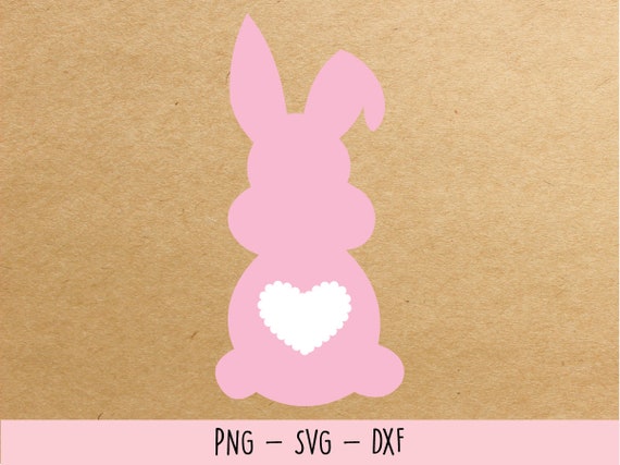 Download Valentines Bunny Svg Heart Bunny Svg Easter Svg Cricut Etsy