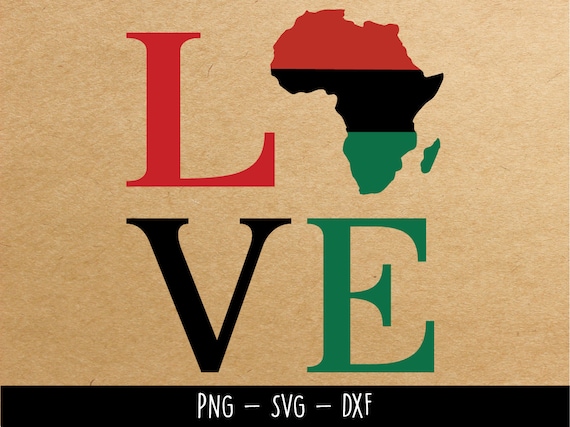 Download Love Africa Svg Png Dxf Etsy