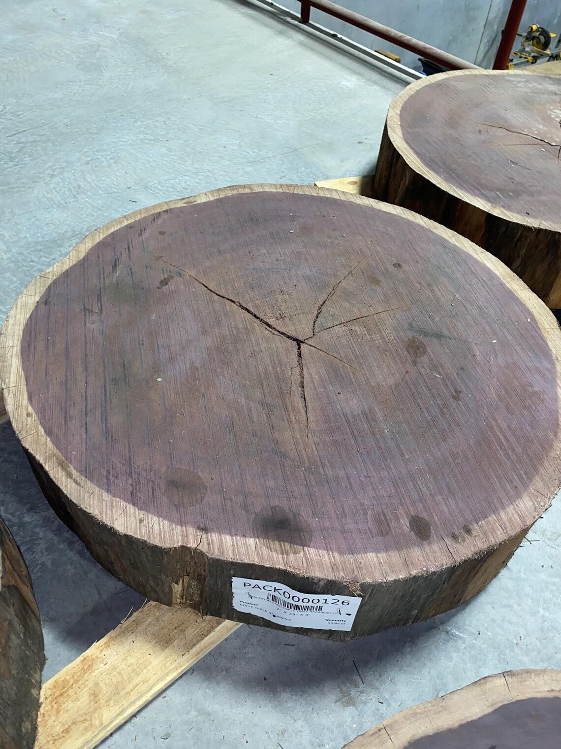 Live Edge Wood Slab Purple Heart Exotic Wood Etsy