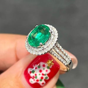 Vintage emerald stone Ring beautiful emerald stone Ring 925 sterling silver ring for her engagement ring wedding ring gift for her.
