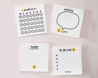 mini notepad memo note monthly tracker monthly plan free delivery and gift in the UK WOOOPY