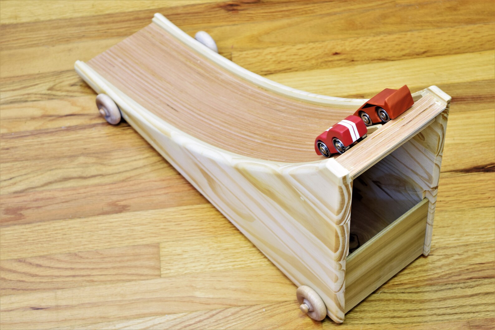Roller Track Extra Wide Toy Car Ramp Etsy
