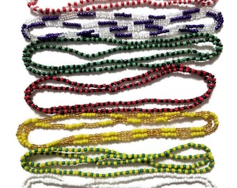 SANTERIA Bead Necklaces/Elekes/ Collares, Set of 7