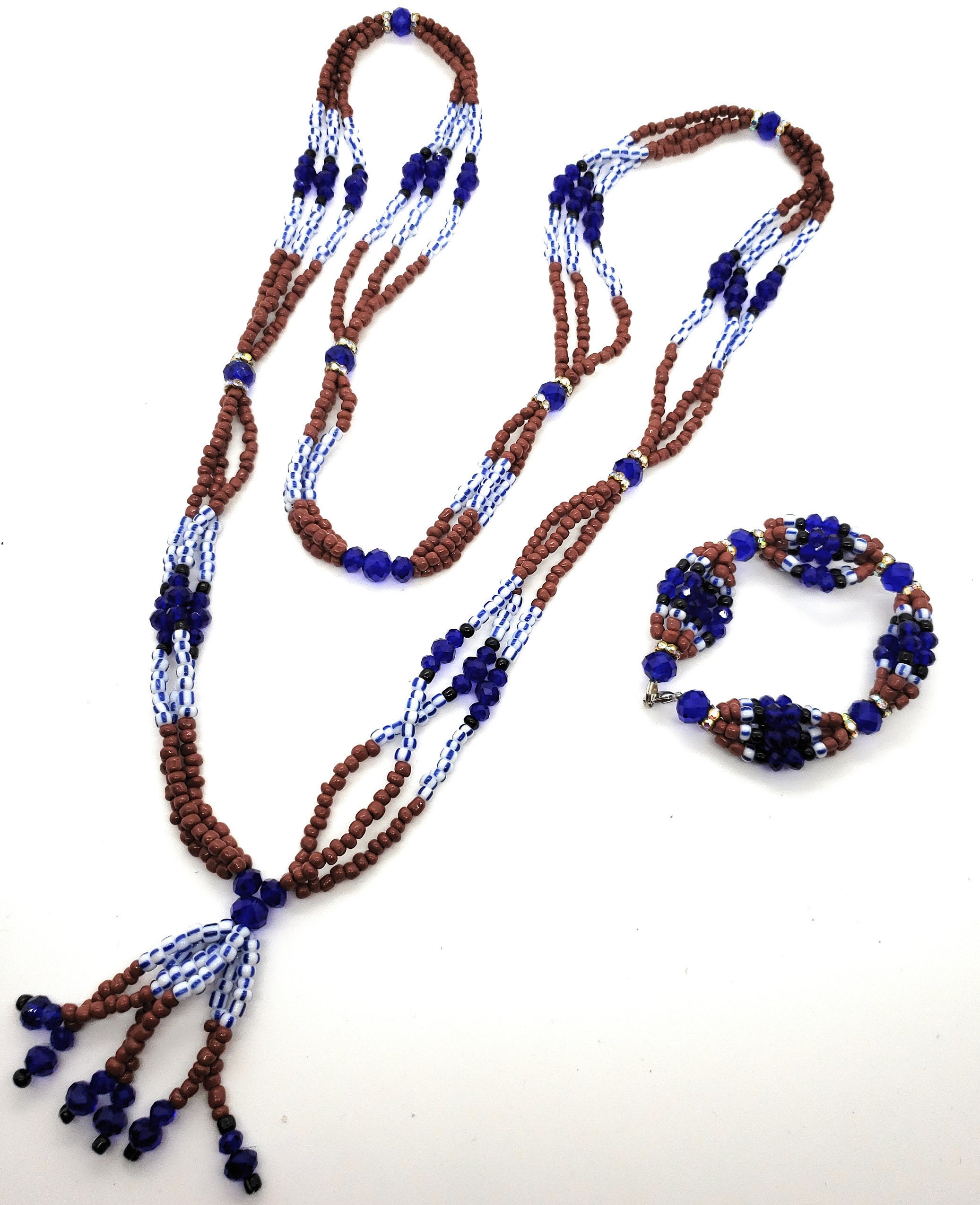 BABALU AYE Santeria Bead Fancy/Party Necklace/Eleke - España