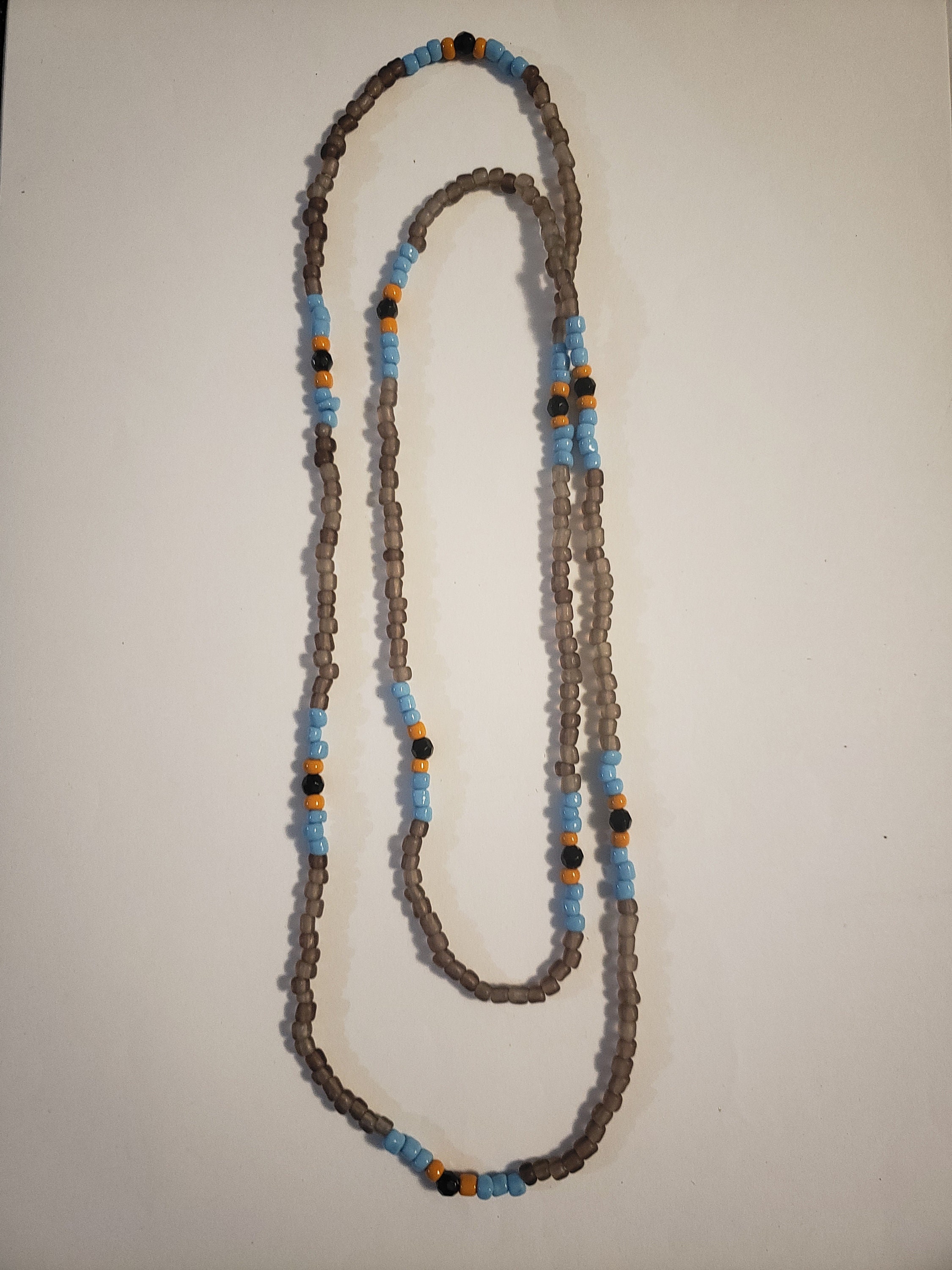 AYE de cuentas de santería / Eleke Collar Etsy España