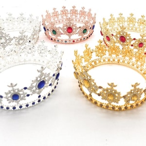 CORONAS de SANTOS - Corona/Crown, Metal Decorated, Please choose the Orisha needed