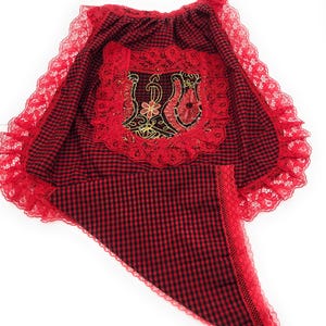 Santeria Apron and Head Scarf Set - Made in USA - Various Orishas