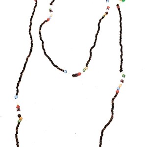 OYA - Santeria Bead Orisha Necklace/Eleke/Collar - SMALL BEADS