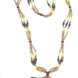 OSHUN OLORDI - Santeria Bead Party/Fancy Maso Necklace/Eleke