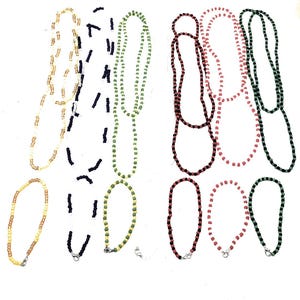 Santeria Bead Set: Orisha Eleke & Ilde - Set of 7