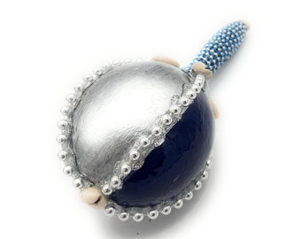 YEMAYA - Santeria Bead Decorated Maraca