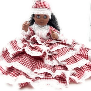 Yoruba Doll Red Dress - Etsy