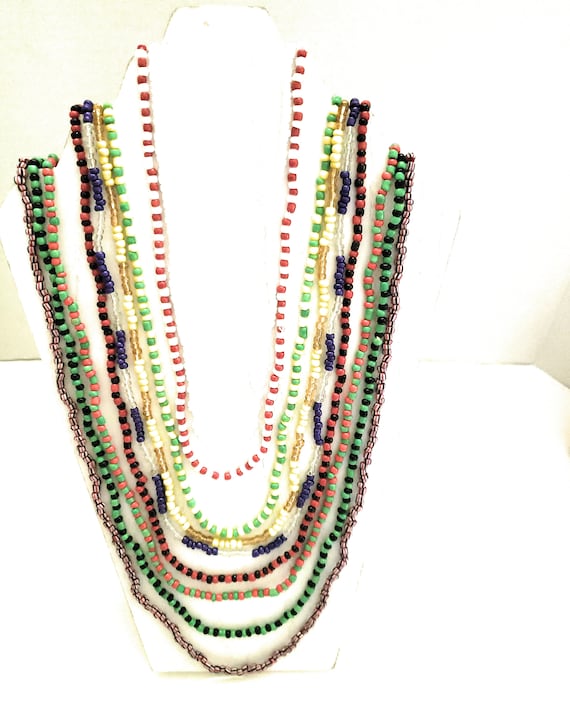Santeria bead necklace sale