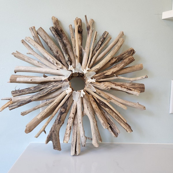 Driftwood wreath christmas