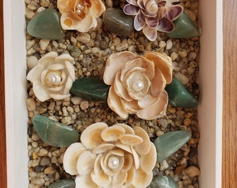 Jardim de pedras de conchas 4