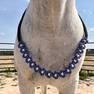 Blumen Paracord Halsband - Full Size