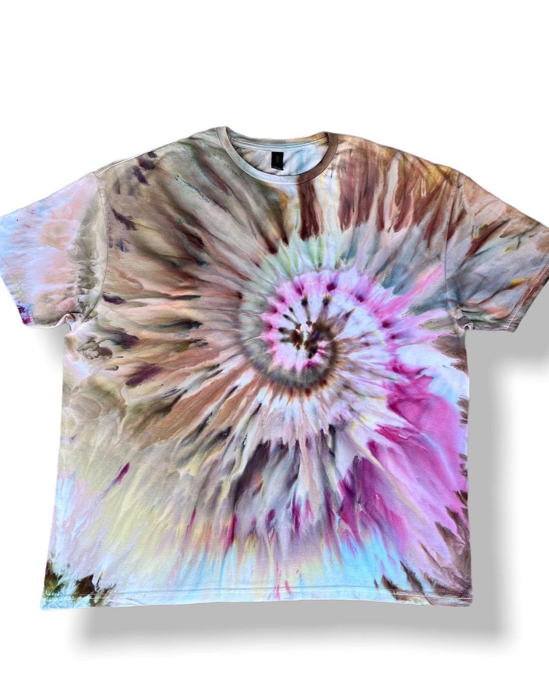 Unisex COLANDER Ice Dyed Tshirt Size 3XL Etsy