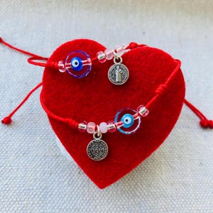 Saint Benedict Bracelet, Saint Benedict Anklet, Pulsera Saint Benedict,  Manilla de San Benito, Protection Bracelet, Catholic Bracelet.
