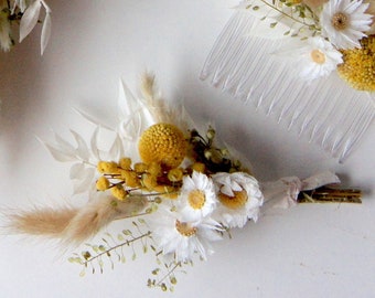 HELLO SUNSHINE, Reversschmuck, Trockenblumen, Dried flower , Flowers for groom, Flower Pin, Reversschmuck für Bräutigam, Boutonniere