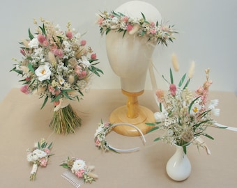FREUDENTAG, Trockenblumen / Dried flowers, Stabilisierte Rosen / Infinity roses, Hochzeit / Wedding