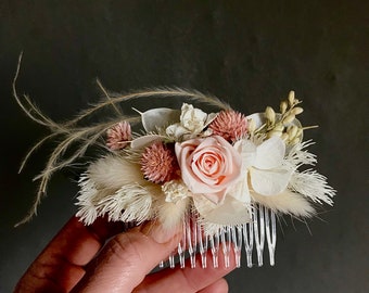 FABELHAFT & ELEGANT, Haarkamm Trockenblumen / Hair comp, Dried flower