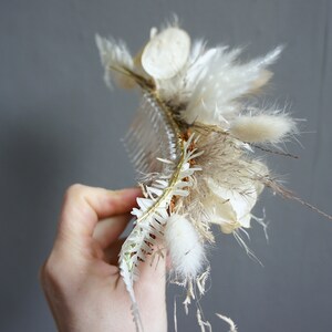 BOHO SUMMER, Trockenblumen, Dried flowers, Brautstrauß, Reversschmuck & Haarkamm Bild 5