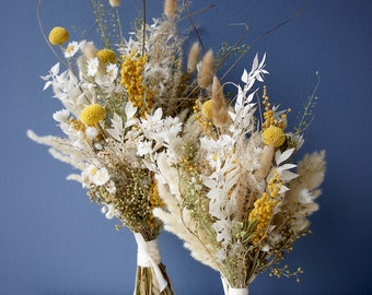 HELLO SUNSHINE, Brautstrauß, Trockenblumen, Bride bouquet, dried flowers