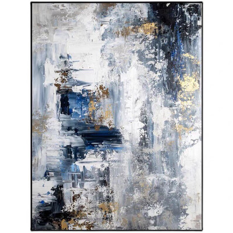 Abstract Oil Painting Modern Art Singulart Contemporary Textured Canvas
