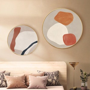 Geometric Wall art Japandi art Home decor