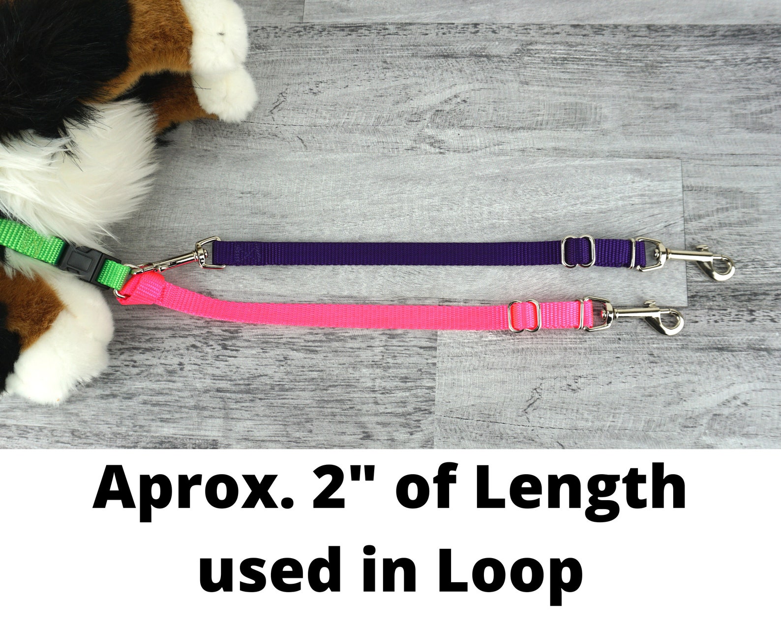 Leash Safety Strap Harness to Collar Clip Collar Backup Etsy