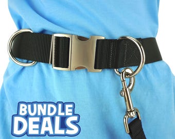 Medium - Large Dog Hands Free Leash Belt and Leash Bundle