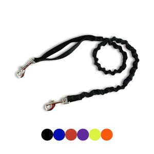 Small Dog Hands Free Bungee Leash with Shock Absorbing Stretch