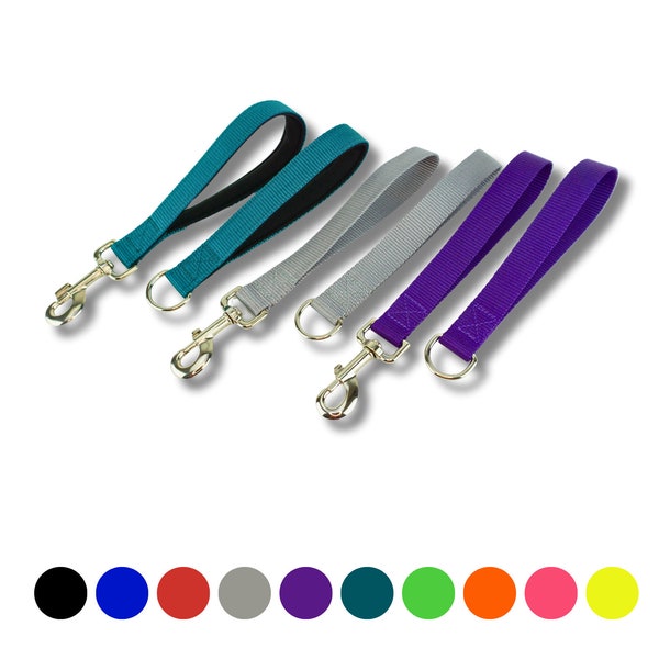 Heavy Duty Leash Handle, Traffic Leash for Dog, Detachable Short Leash, Replacement Handle for Pet Lead