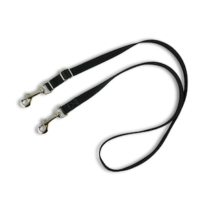 Small Dog Adjustable Dual Clip Hands Free Leash