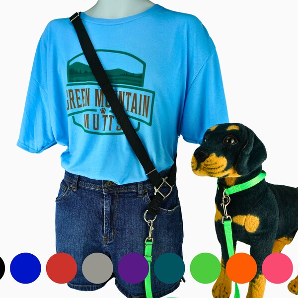 Cross Body Dog Leash Etsy