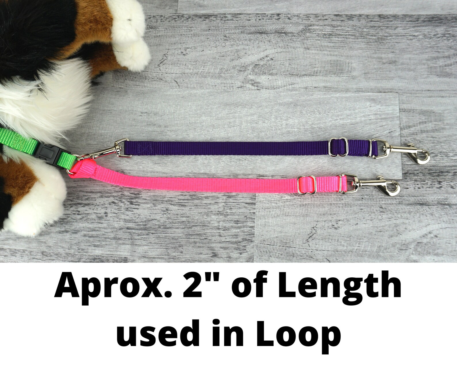Adjustable Leash Safety Strap Harness to Collar Safety Cord Etsy