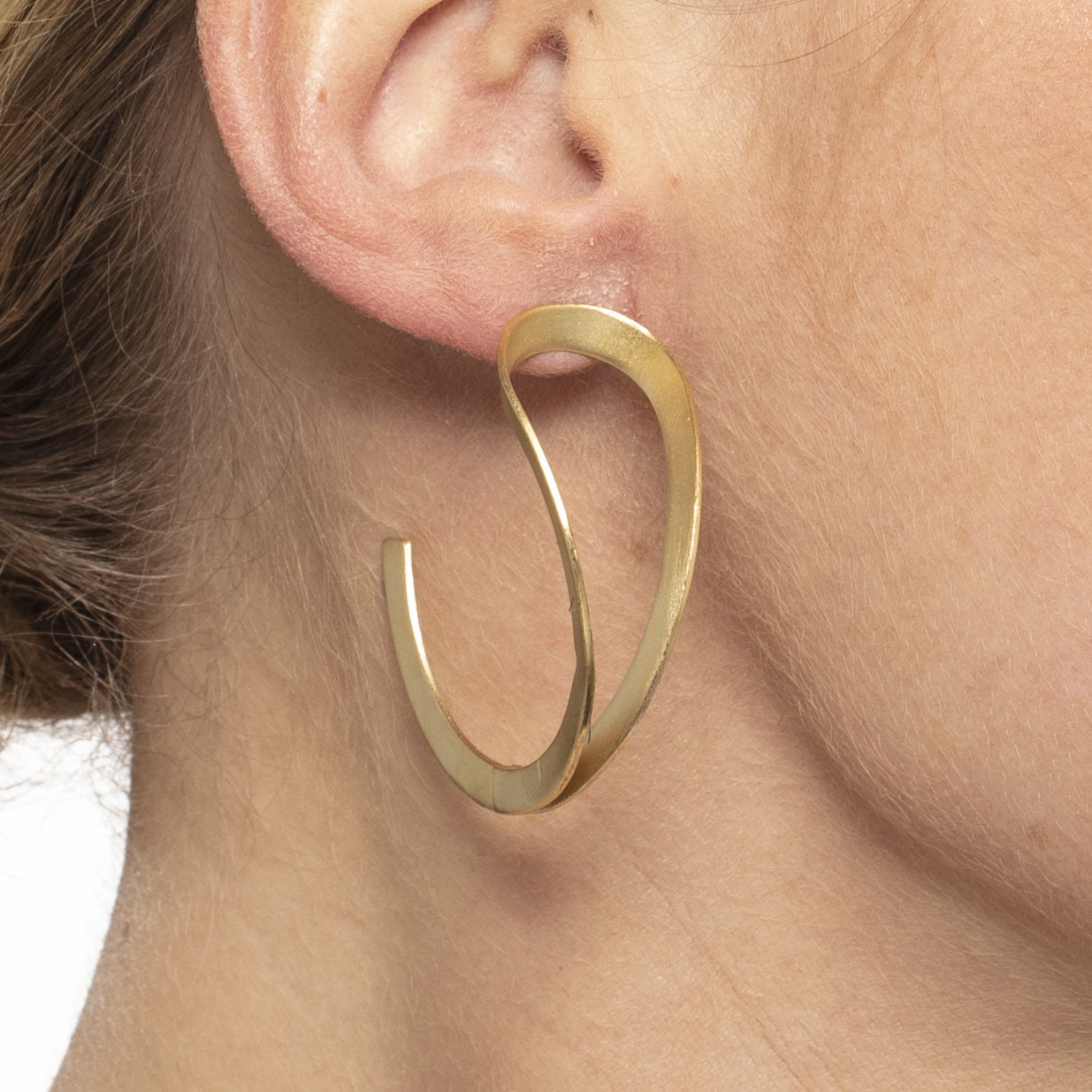 Original Hoop Earrings in Silver for Women Etsy UK