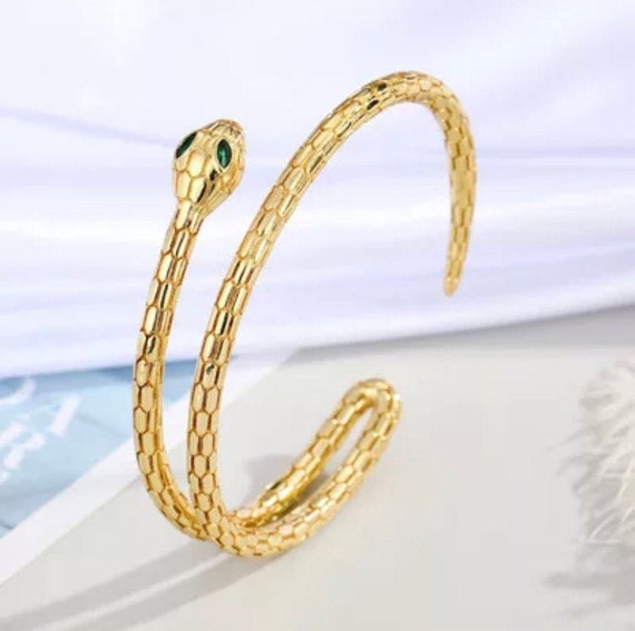 Snake Bangle Etsy
