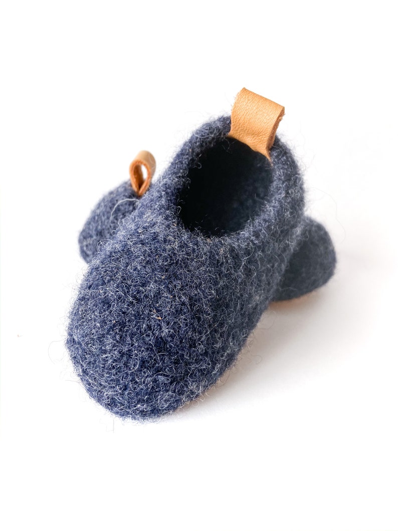 navy baby boots