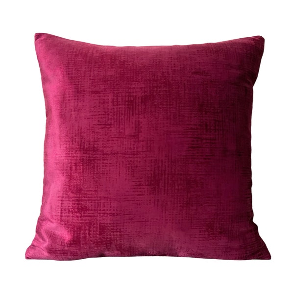 Fuchsia Pillow Cover Etsy