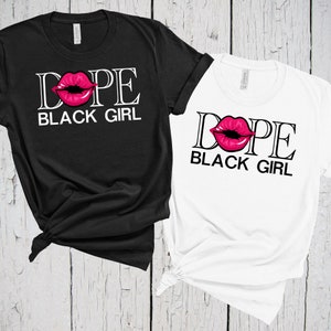 Dope Black Girl Sexy Pink Lips Kiss Black Girl Magic Black - Etsy