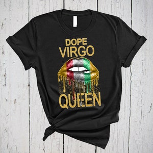 Dope Virgo Queen, Virgo Birthday, Virgo T Shirt, Birthday Queen Shirt, Astrology Shirt, Black Queen Shirt, Virgo Zodiac, September Birthday